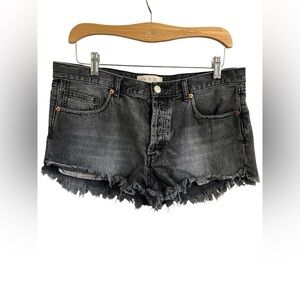 We the free Stylish Black Denim Women Shorts
